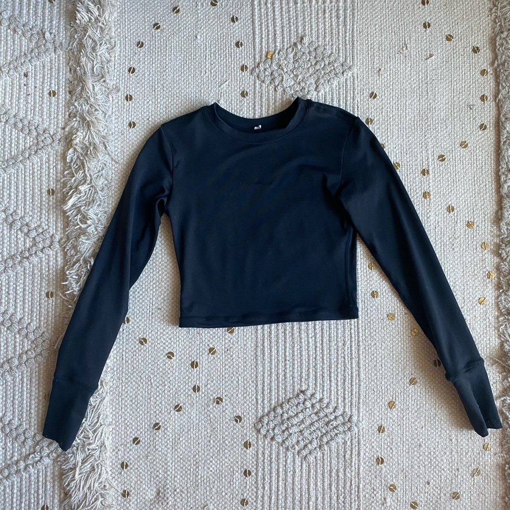 Paragon Fitwear Black Columbia Crop Top